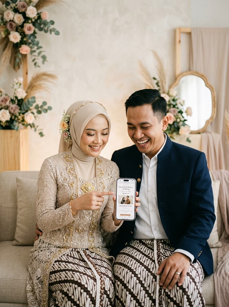 Pasangan Mempelai Nikaha